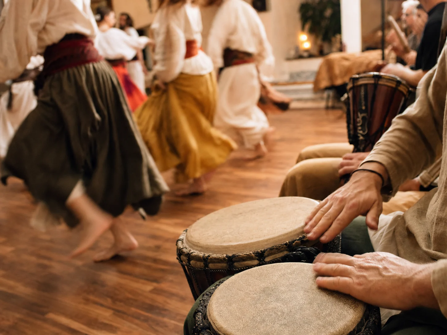 Drumkolo dance accompaniment